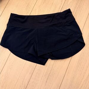 Lululemon Athletica Dark Blue Athletic Shorts